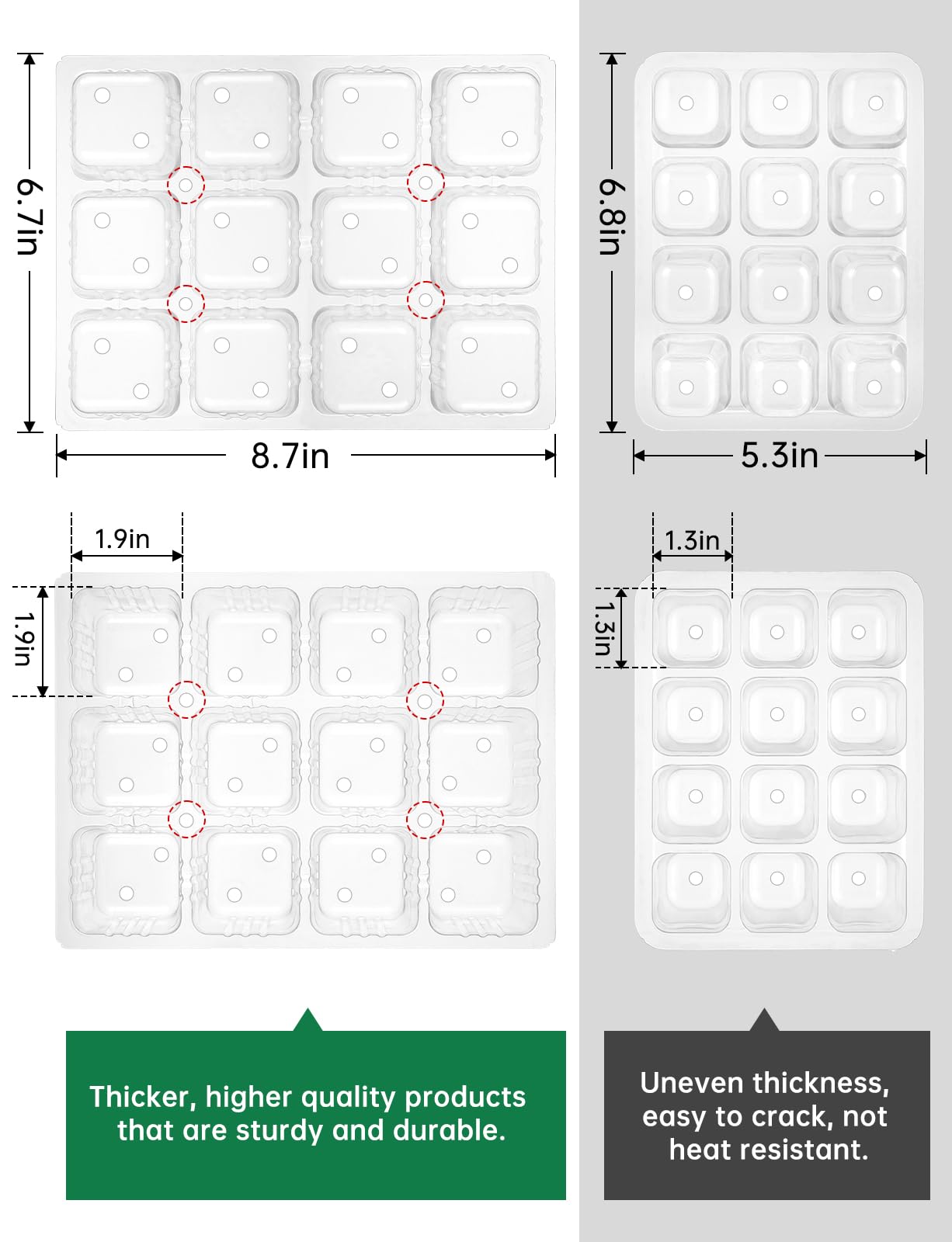 RODINTO alfombra térmica calentando bandeja para germinación más rápida