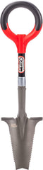 Root Slayer mini digger frontal mostrando diseño compacto y portabilidad