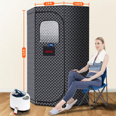 RRGFB generador de vapor 3L en primer plano con botón, calor rápido y control