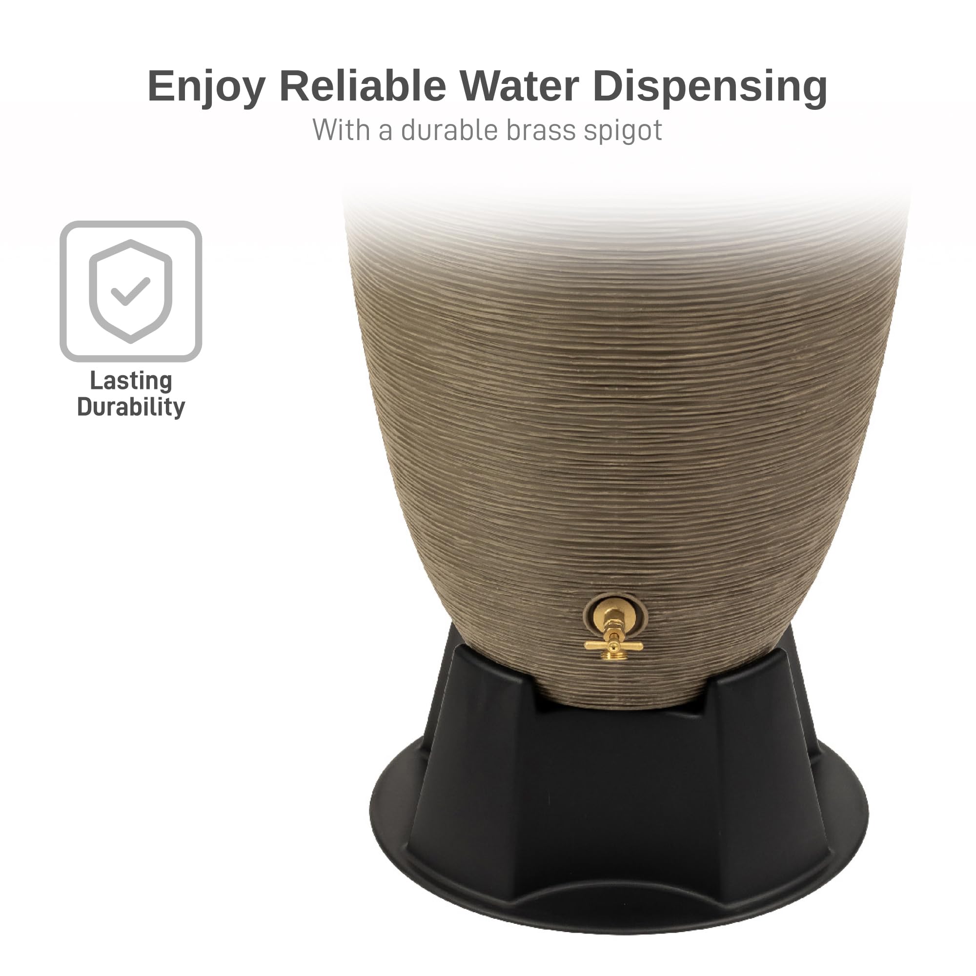 RTS Home Accents grifo de latón en uso para llenar regadera de forma confiable