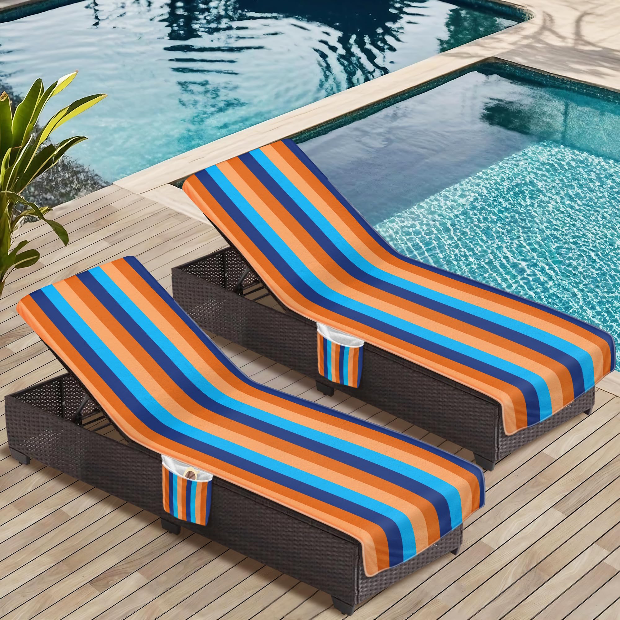 Ruikyhom ambiente playero con dos fundas, identifica y coordina espacios