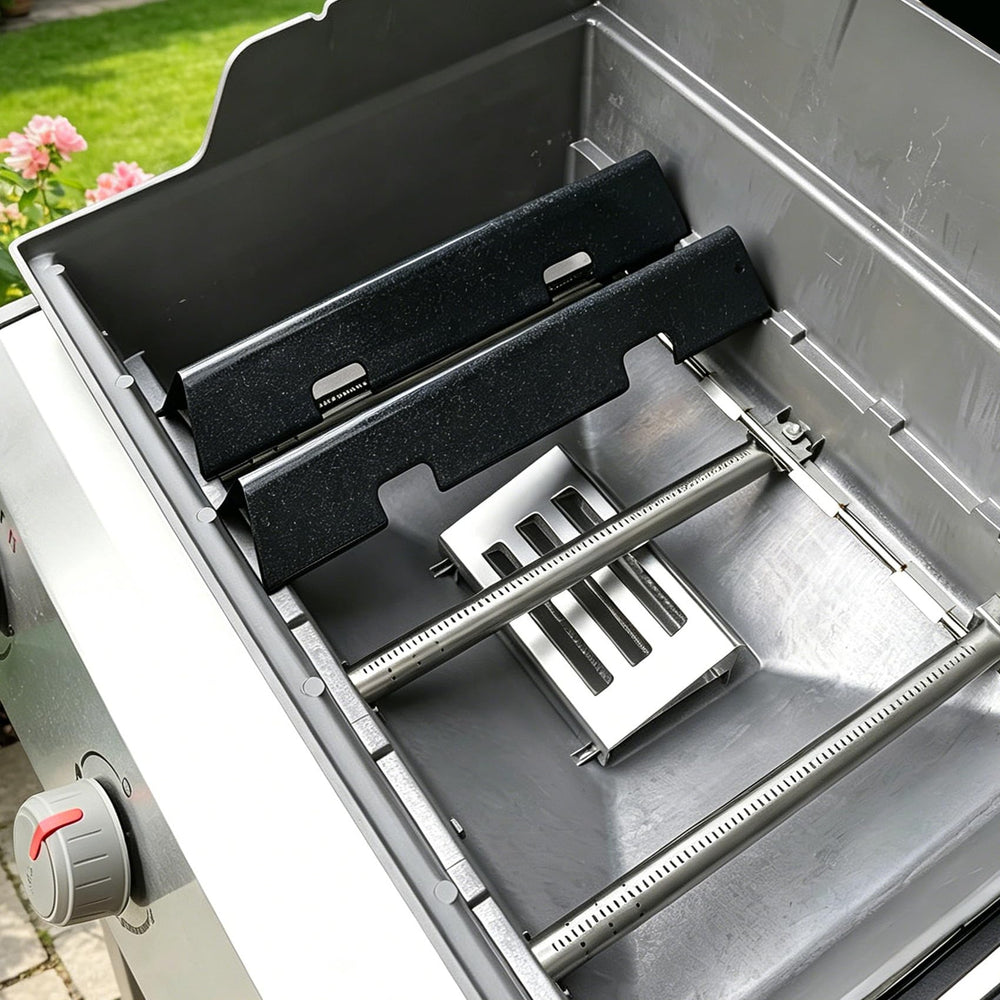 SafBbcue dimensiones exactas muestra encaje preciso y ajuste seguro