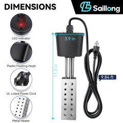 Saillong cable certificado UL y conector para seguridad exterior
