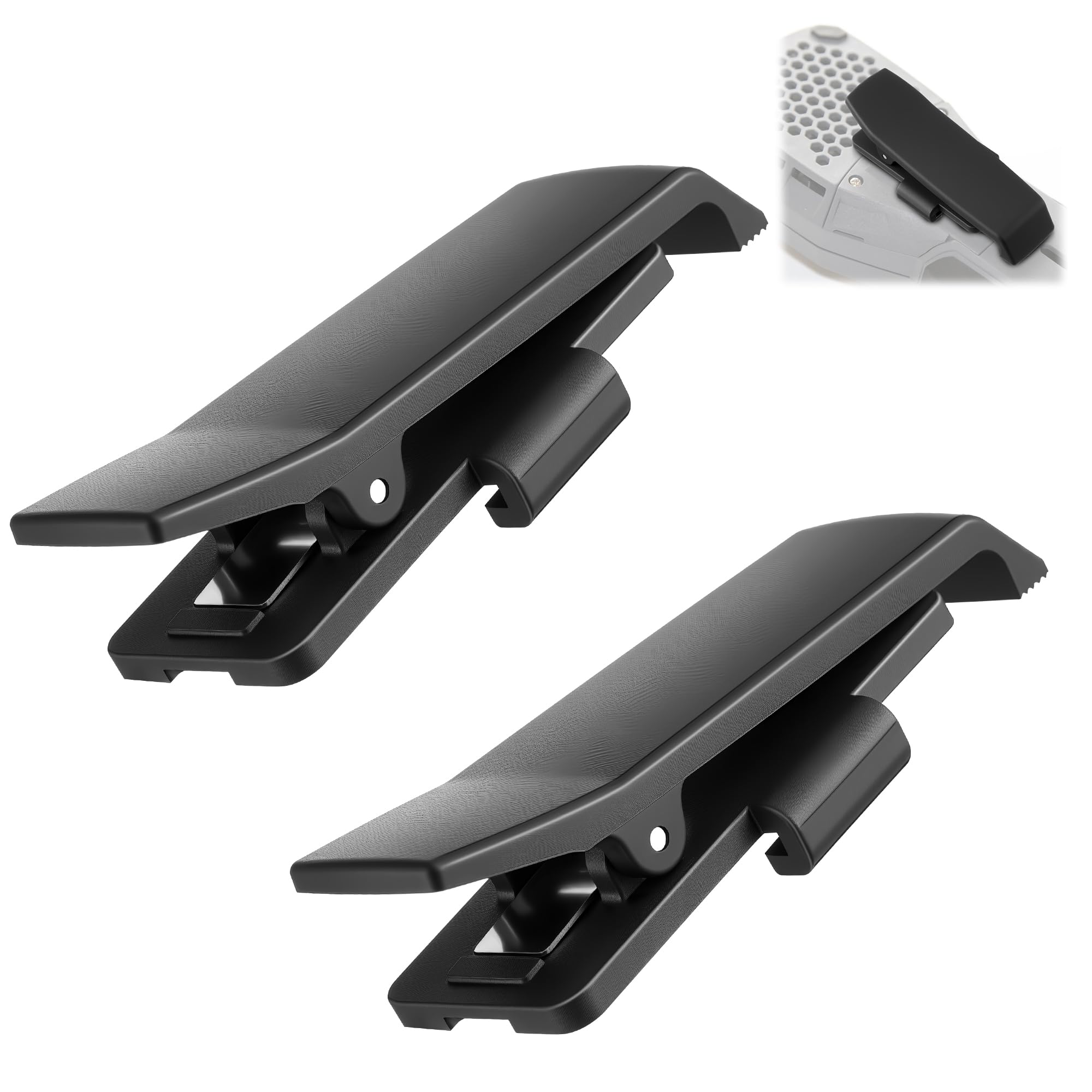 Saillong clip frontal del paquete mostrando diseño y acabado negro resistente