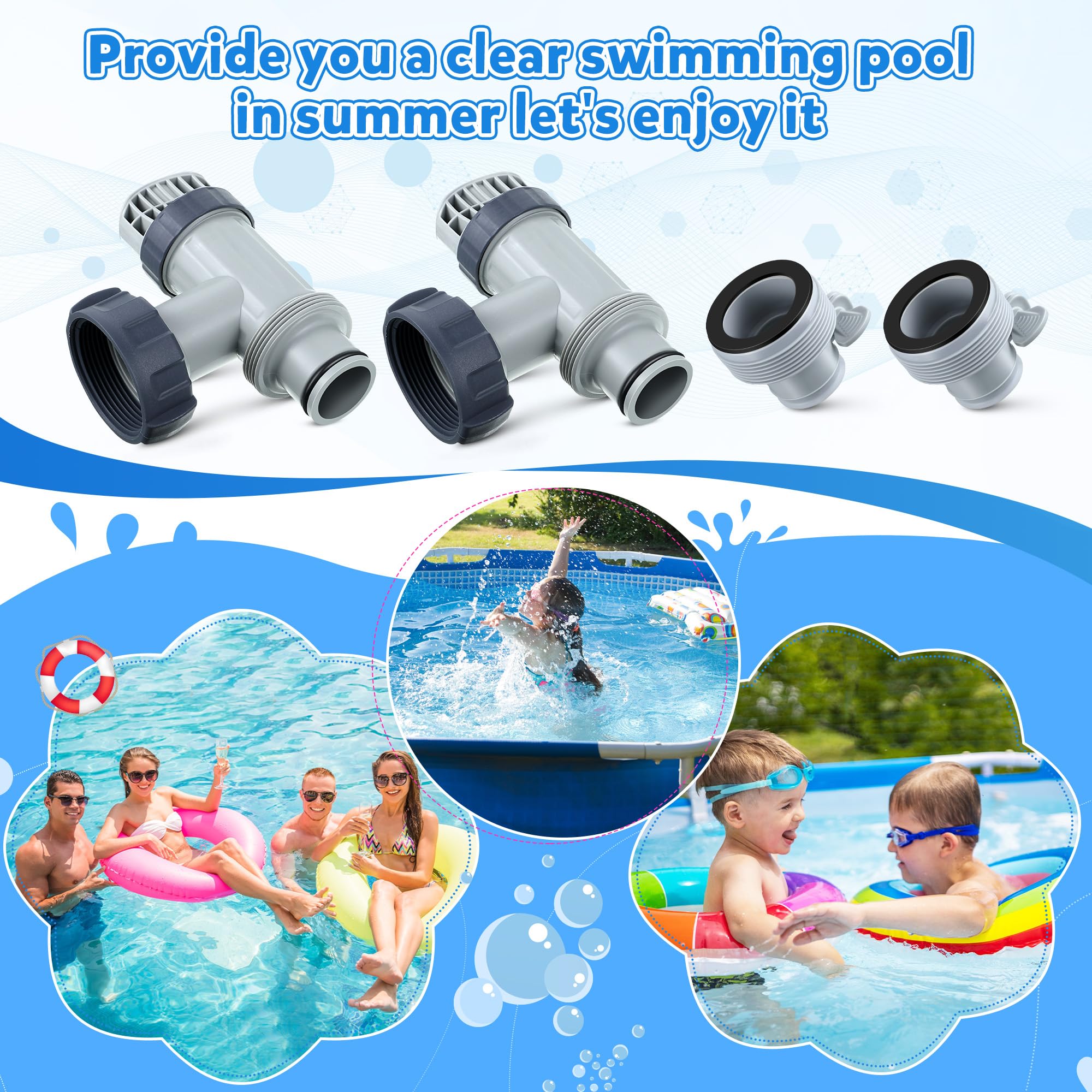 Saillong kit en ambiente de piscina mejora operaciones de limpieza