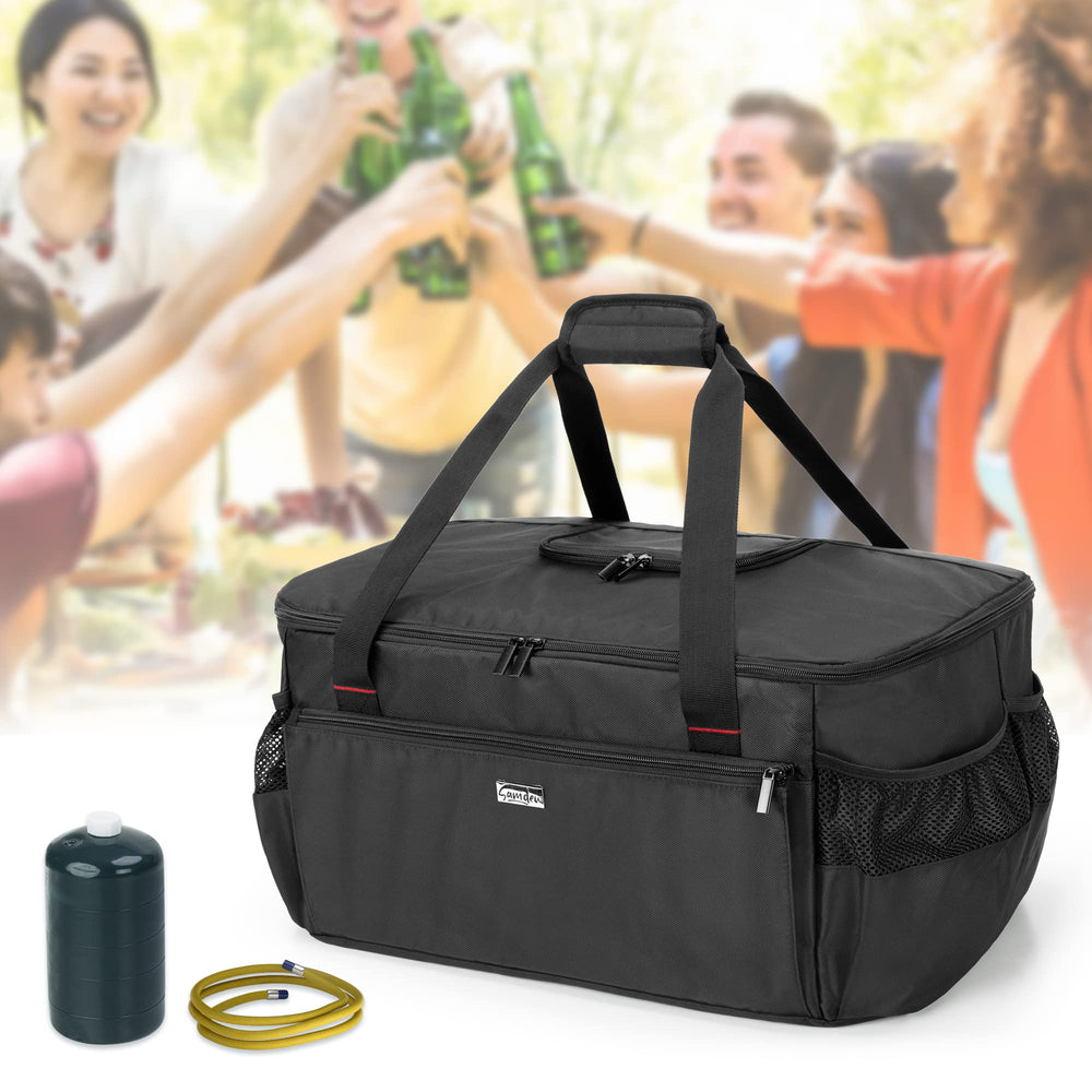 samdew funda ubicada en camping facilita traslados y almacenamiento