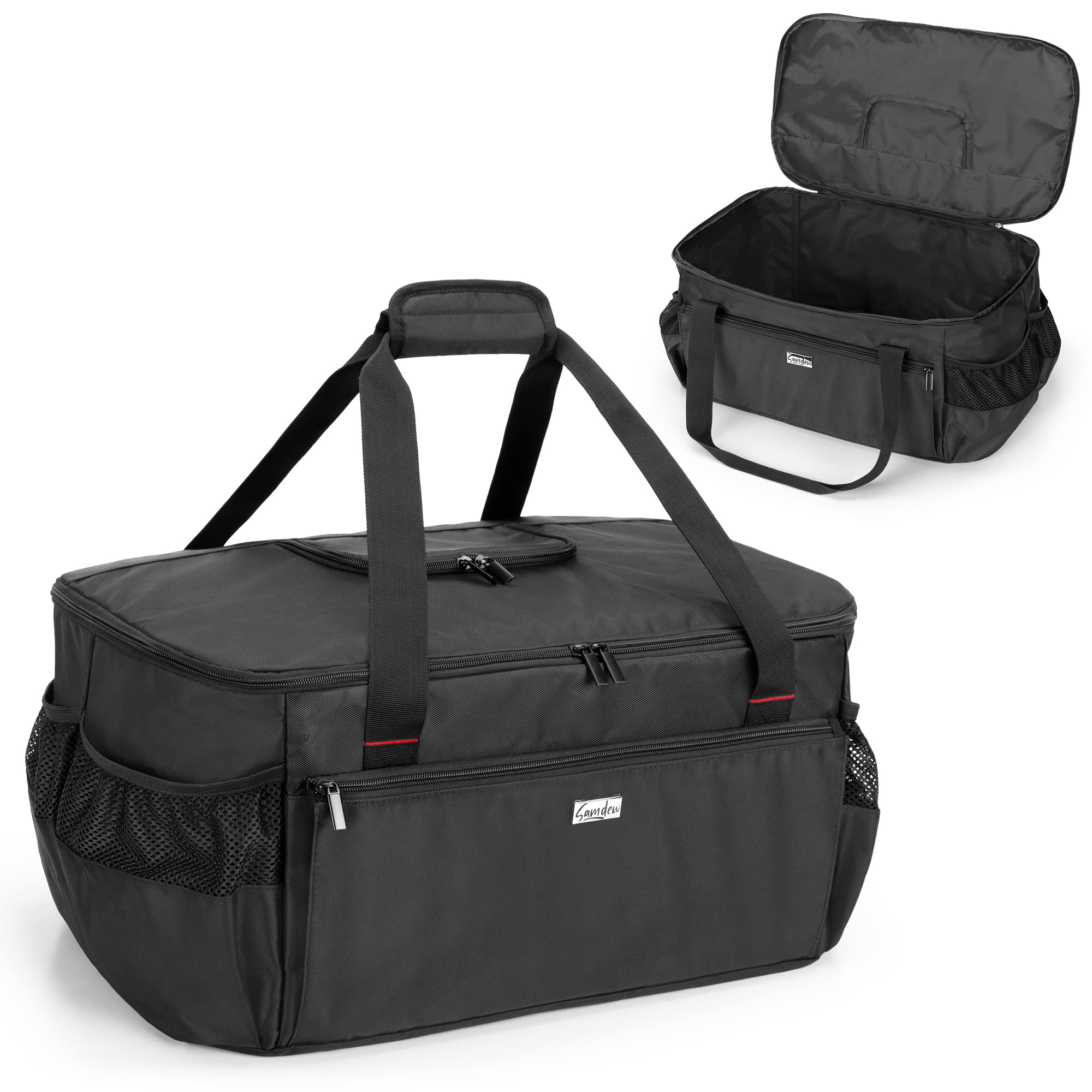 samdew funda frontal con cremallera que protege y facilita acceso