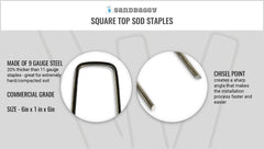 Sandbaggy detalle acero 9 gauge mostrando resistencia y rigidez