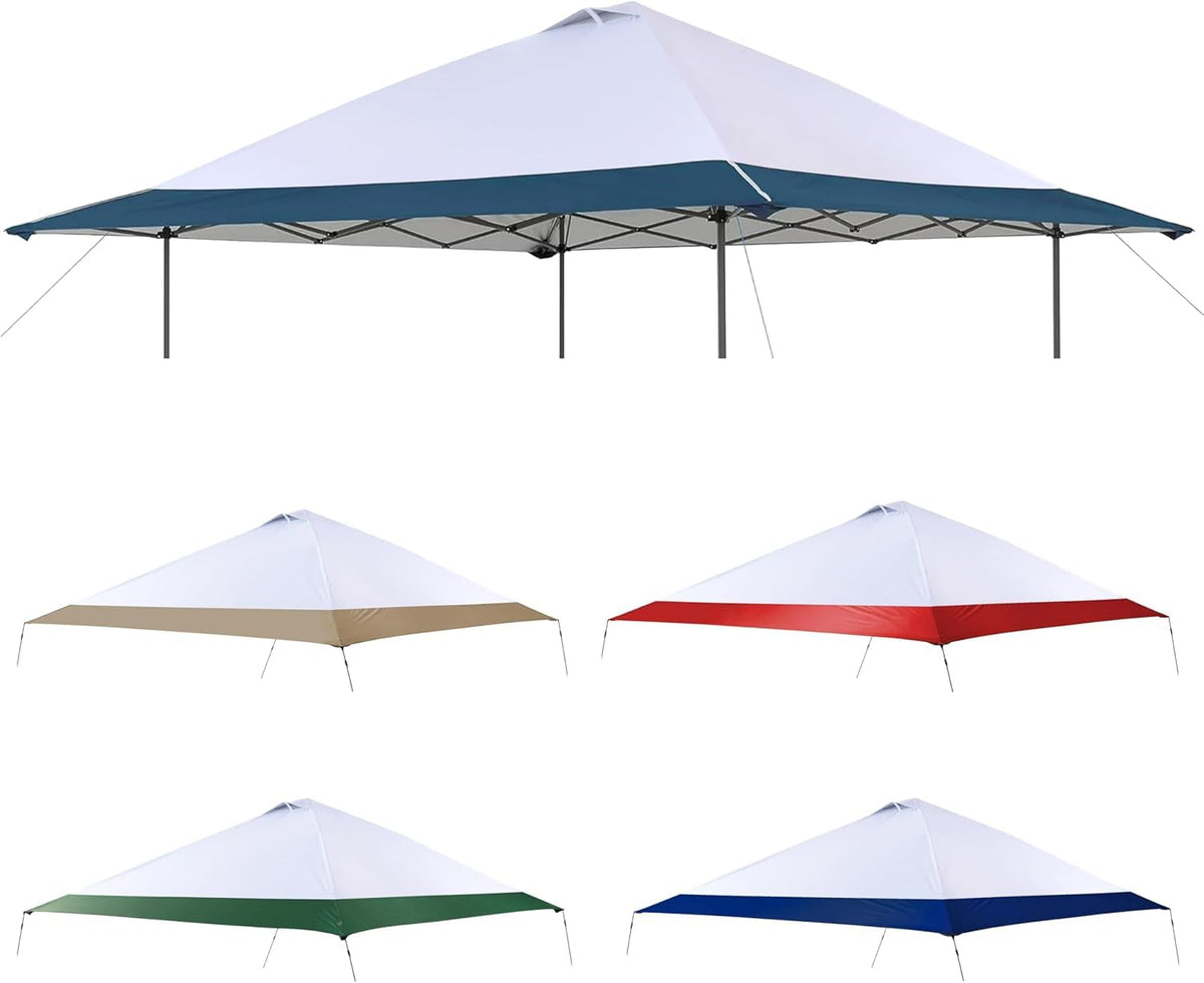 SCOMANAGE cubierta frontal azul marino mostrando ajuste compatible Coleman