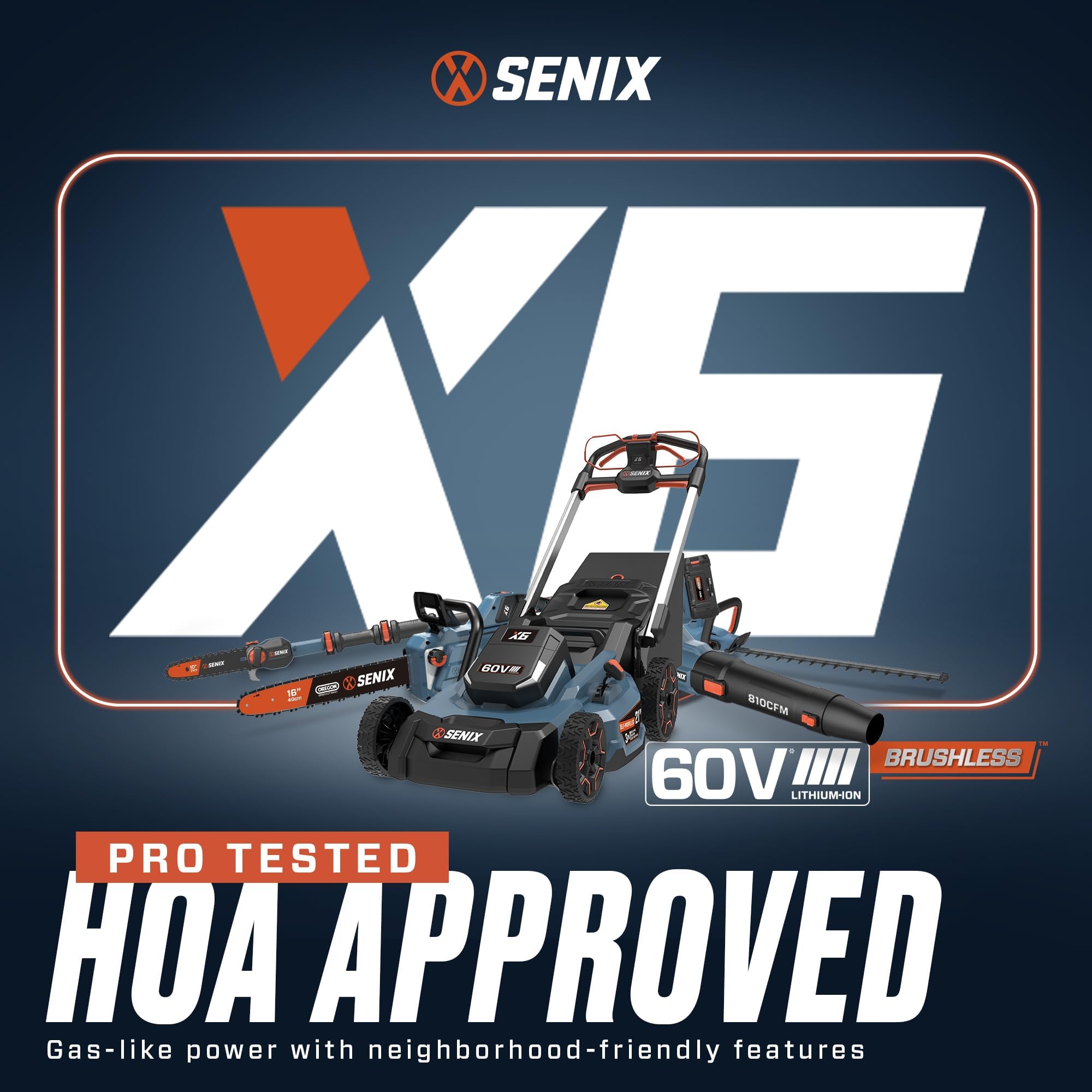 SENIX usuario con equipo de seguridad uso ergonómico y seguro