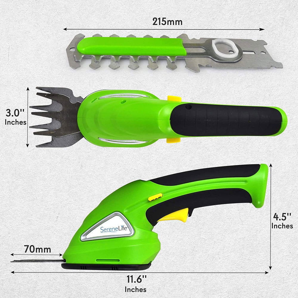 SereneLife primer plano de cuchilla para césped para cortes limpios en bordes