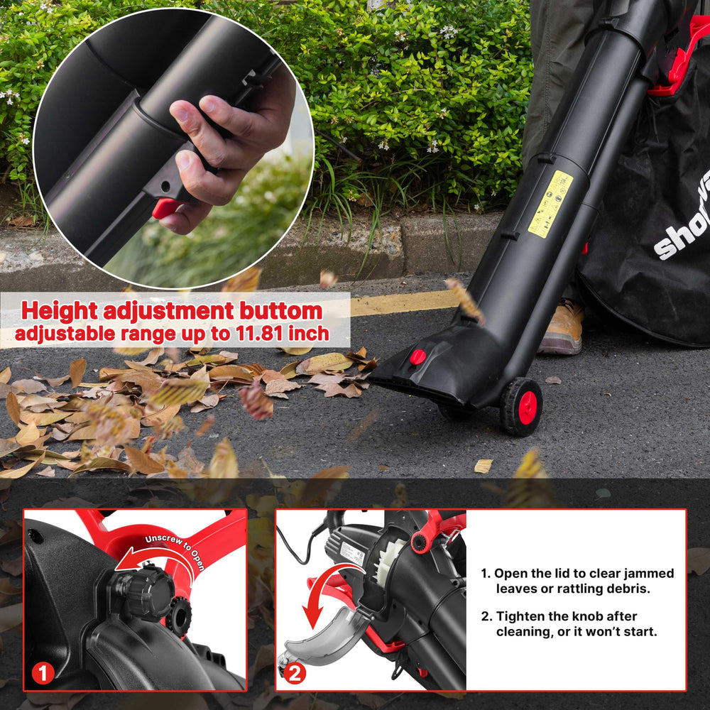 Shop-Vac ruedas y soporte para empuje cómodo y transporte sin esfuerzo