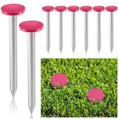 Silkfly paquete frontal con 8 estacas rosa, visibilidad y cantidad