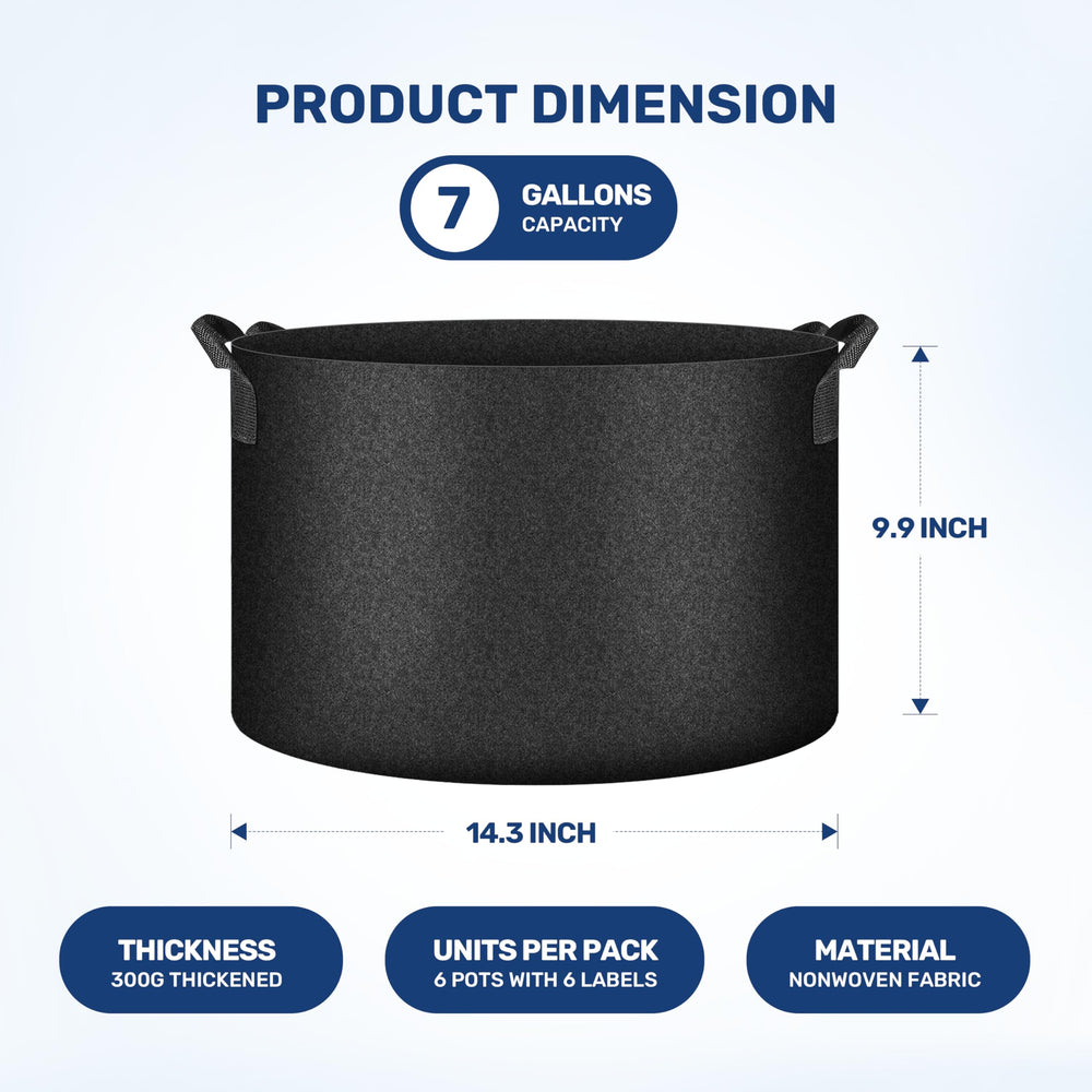 Simple Deluxe textura de tela 300g nonwoven que mejora la aireación de raíces
