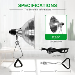 Simple Deluxe pinza resistente con agarre que no marca superficies, sujeta firmemente