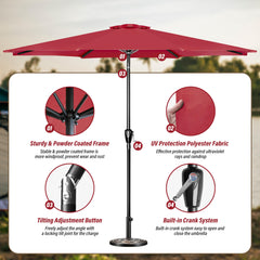 Simple Deluxe detalle de la tela poliéster resistente y protección UV