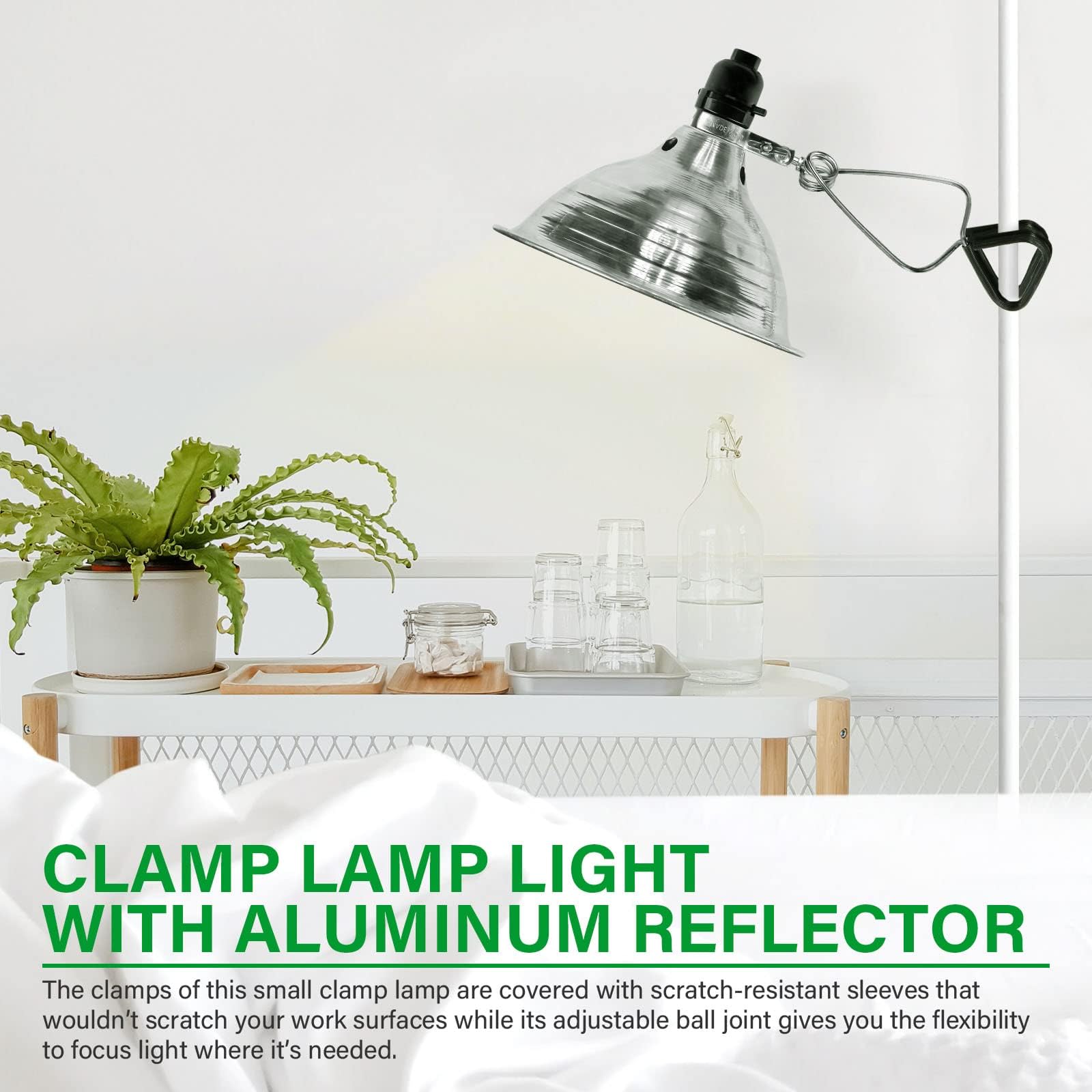 Simple Deluxe iluminación sobre plántulas para crecimiento controlado y focalizado