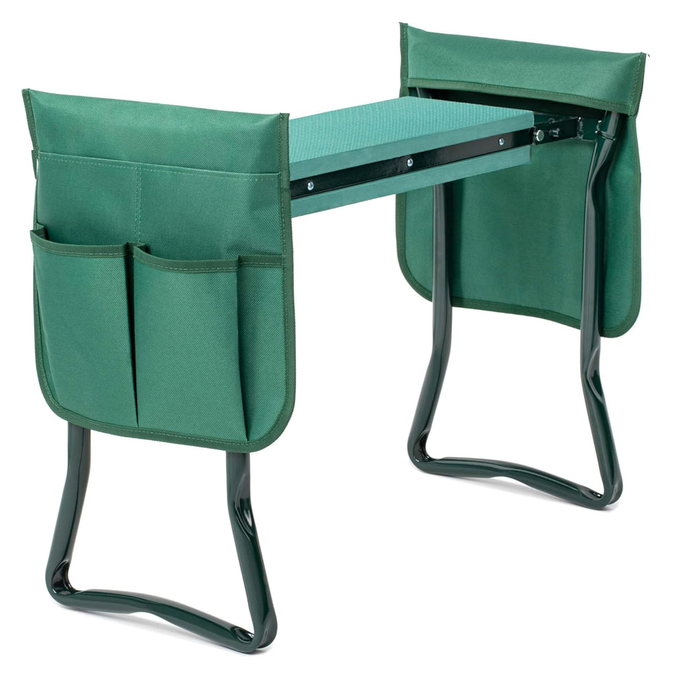 Simple Deluxe vista frontal del banco plegable, soporte estable