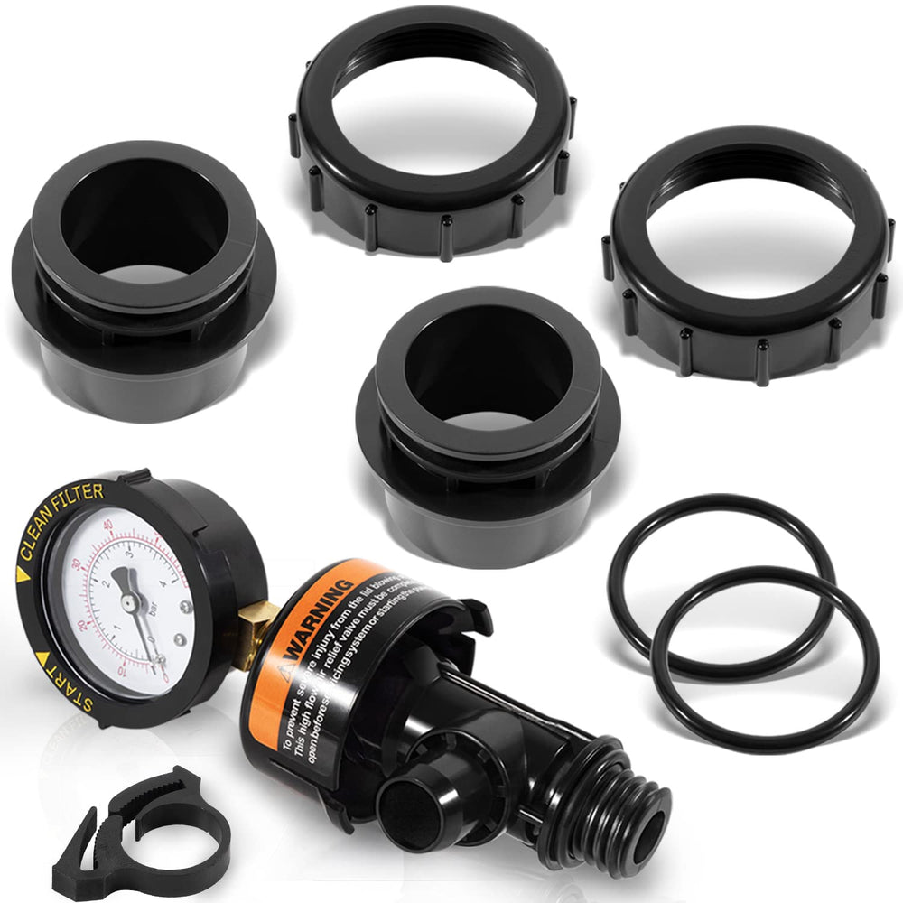 sixcow kit completo frontal mostrando válvula y adaptador mejora mantenimiento