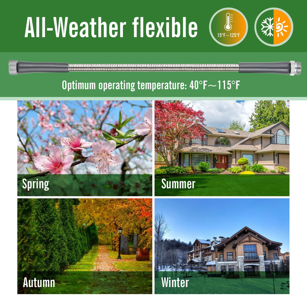 Skyward en jardín real, flexible y resistente a condiciones exteriores