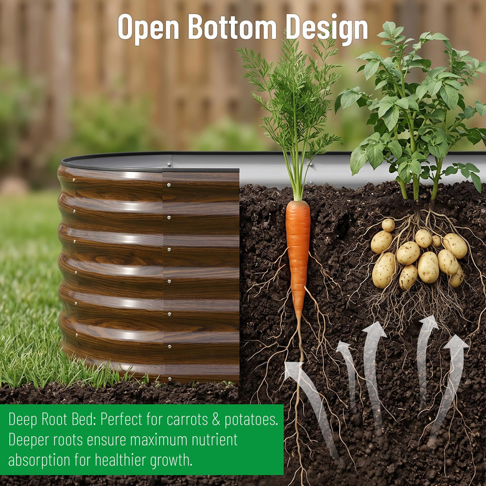 SnugNiture comparación de tamaño con persona, altura ergonómica para jardinería