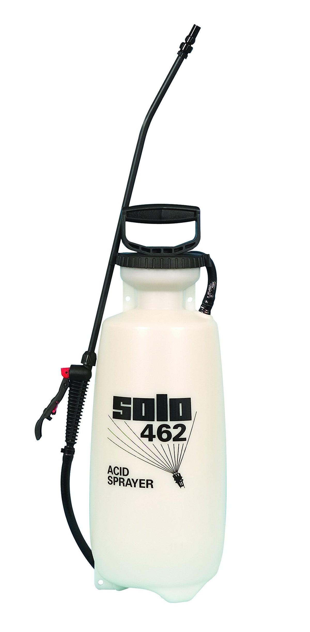SOLO 462 vista frontal del pulverizador mostrando diseño y facilidad de uso