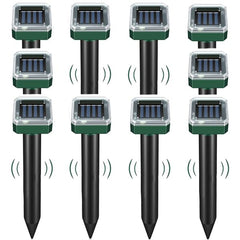 SonicPulse estaca frontal del pack protegiendo césped