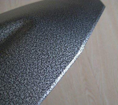 Spear Head Spade detalle de la textura y acabado en polvo resistente