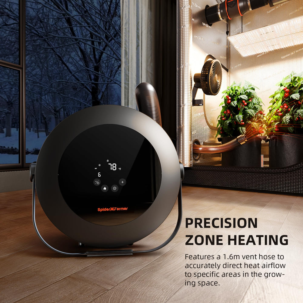 Spider Farmer sensor de temperatura integrado que mantiene condiciones constantes