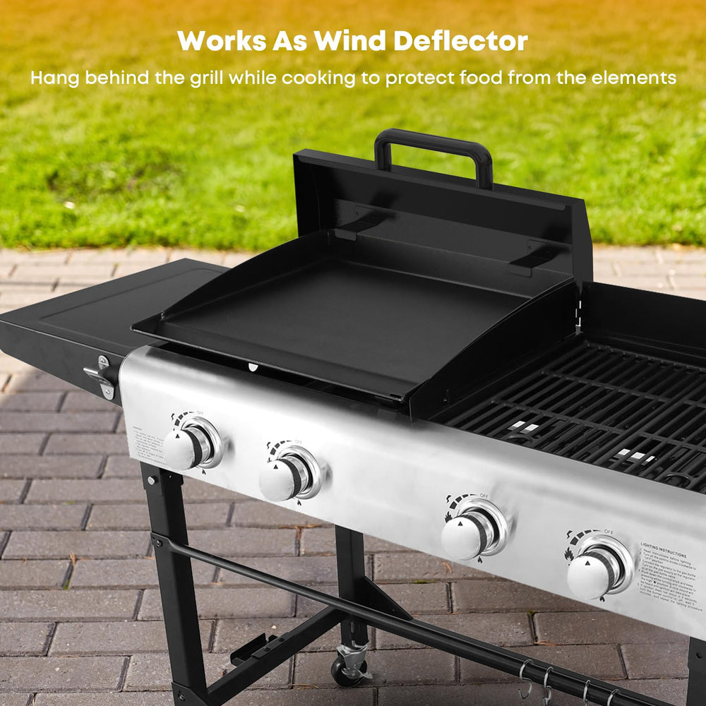 Stanbroil comparación de tamaño junto a utensilios, ajusta a modelos GD401-GD403