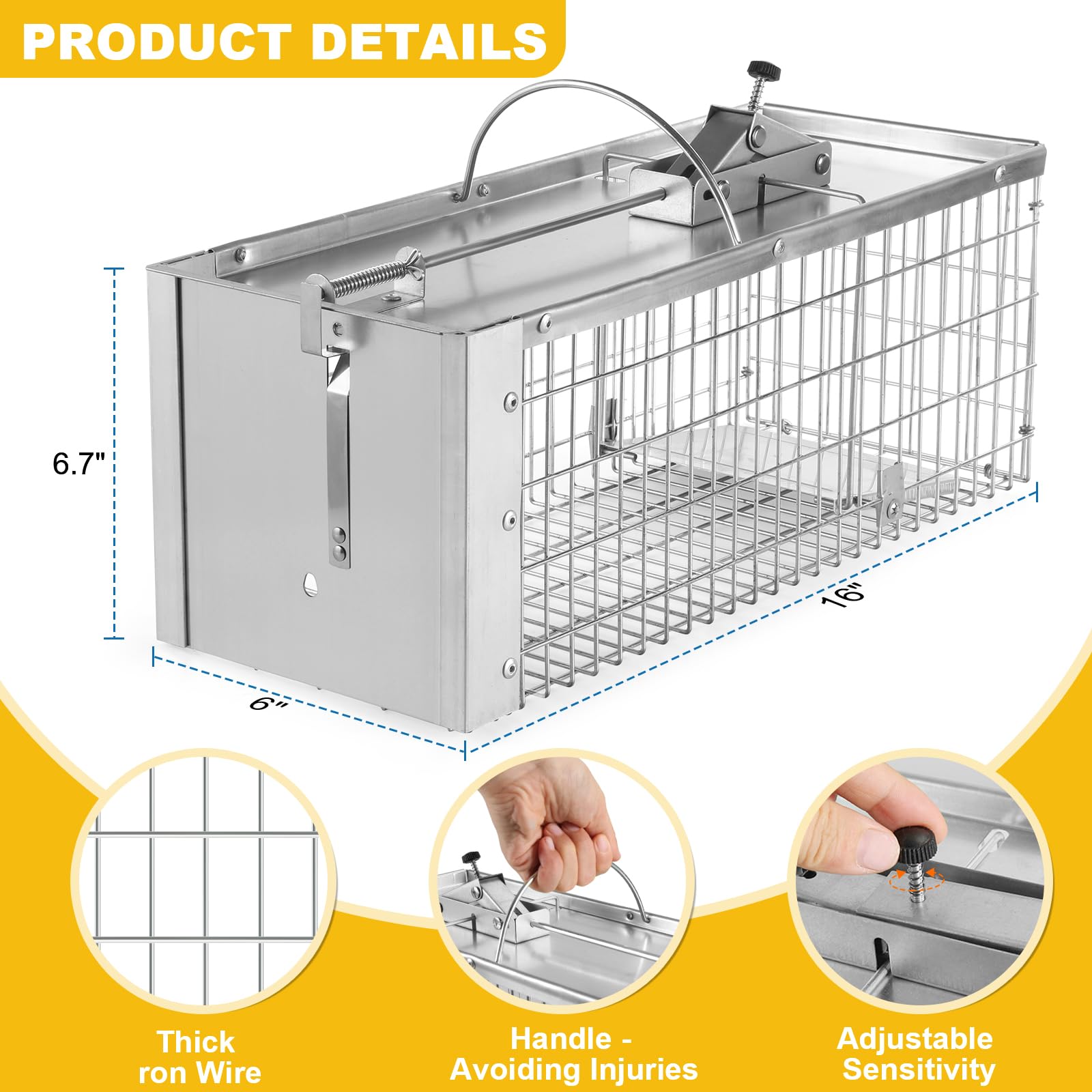 Sumkat primer plano del alambre galvanizado duradero y antiroedura