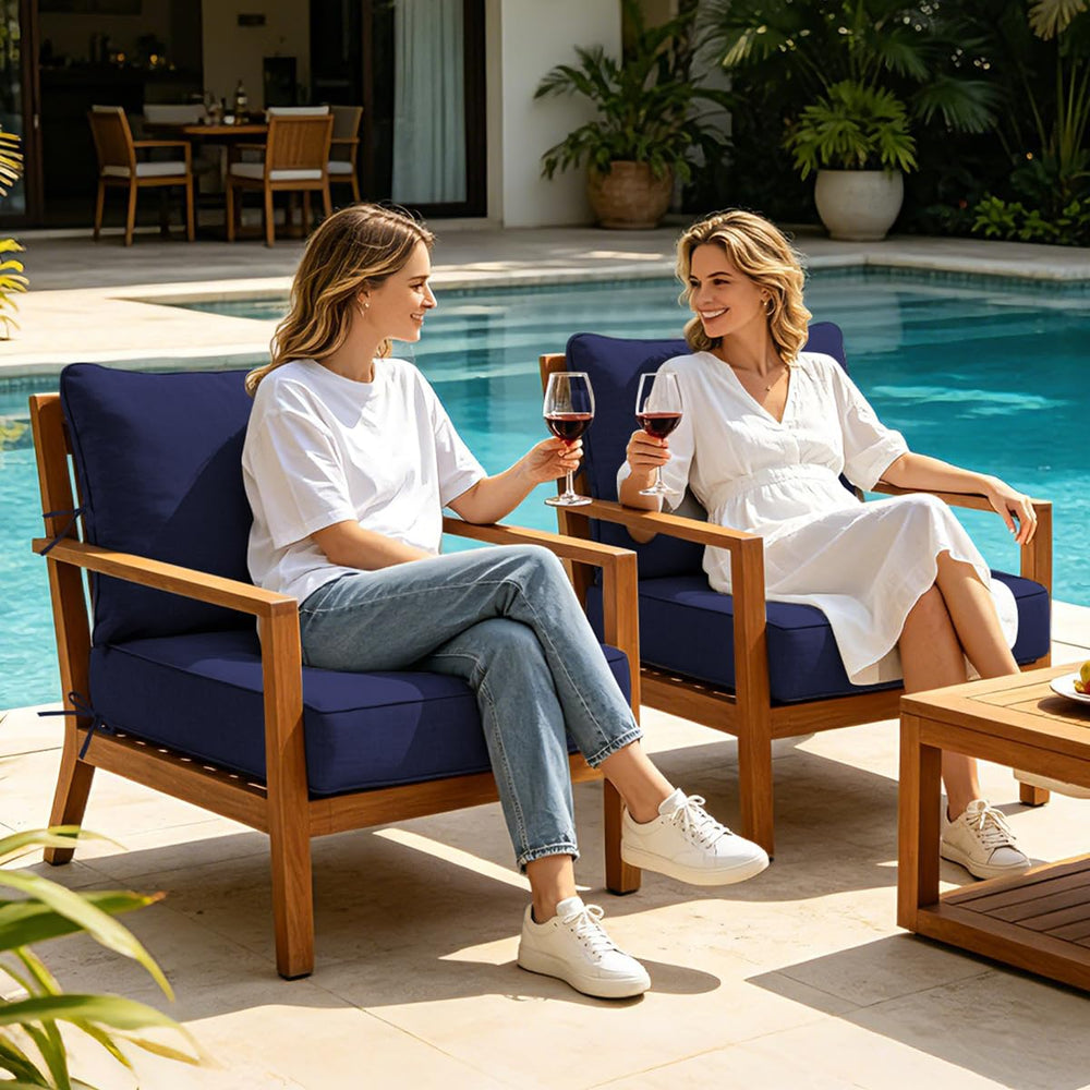 Sundale Outdoor corte de espuma alta resiliencia con soporte estable