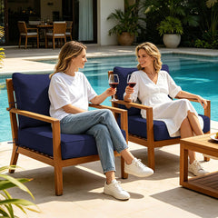 Sundale Outdoor corte de espuma alta resiliencia con soporte estable