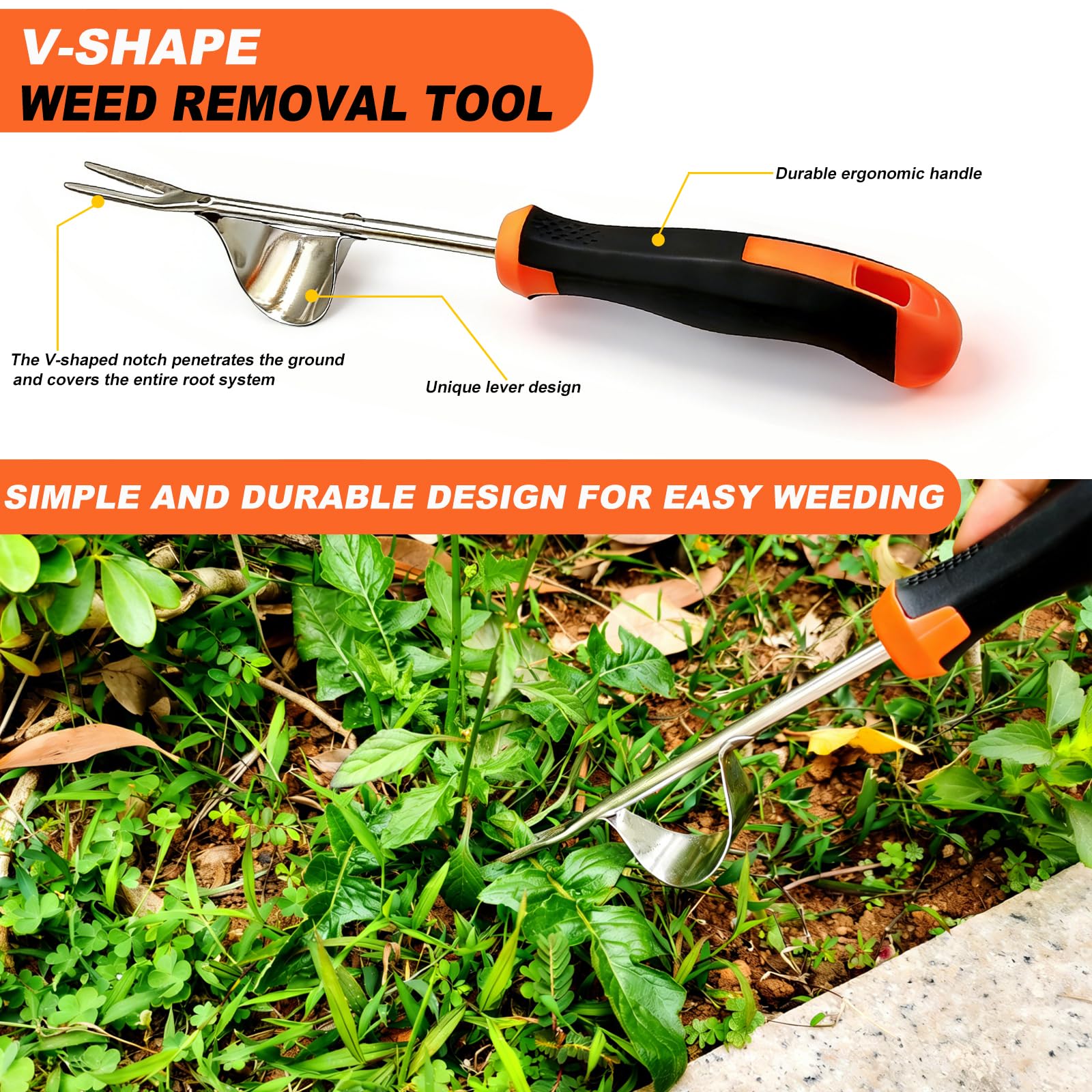 Suphan mango SoftGrip del raspador ergonómico que reduce fatiga en jardinería