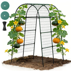 Suteck arco frente completo mostrando diseño y entrada ornamental