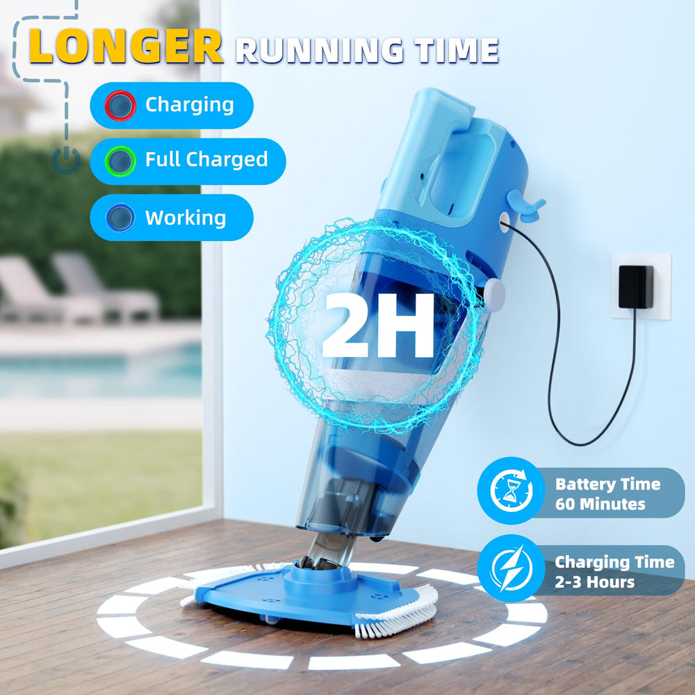 TAKSOME baterías 4500mAh para hasta 75 minutos de funcionamiento