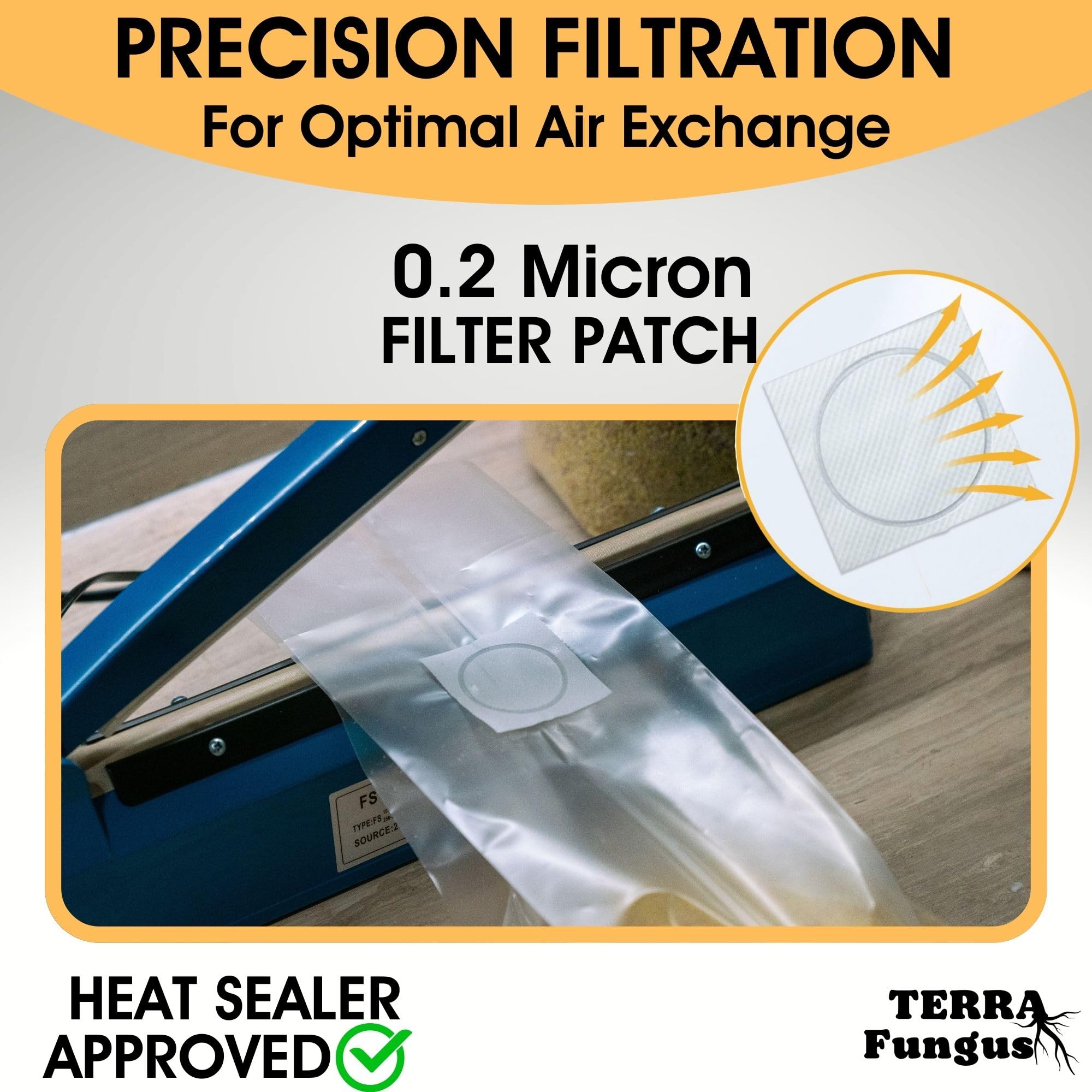 Terra Fungus bolsas dentro de autoclave demostrando resistencia térmica
