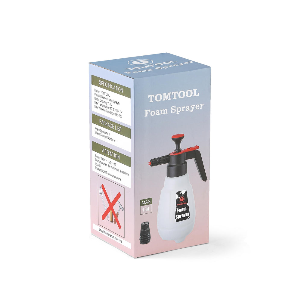 TOMTOOL boquilla de agua rociando plantas, útil para riego fino y limpieza ligera