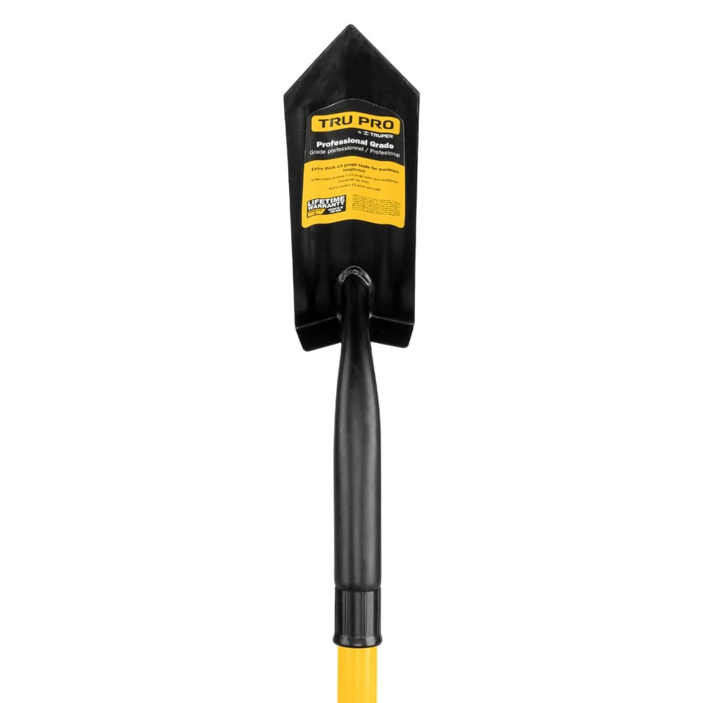 Truper TruPro textura del mango de fibra mostrando durabilidad y agarre
