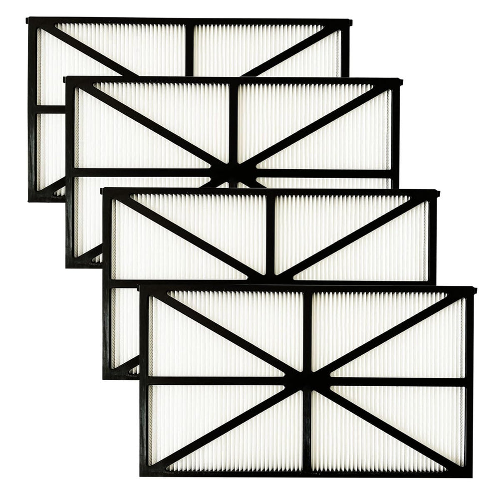 TUOWS pack frontal de 4 cartuchos mostrando compatibilidad Hayward y ahorro