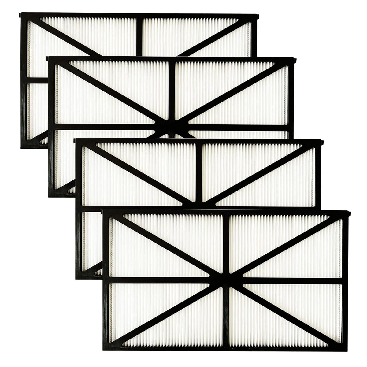 TUOWS pack frontal de 4 cartuchos mostrando compatibilidad Hayward y ahorro