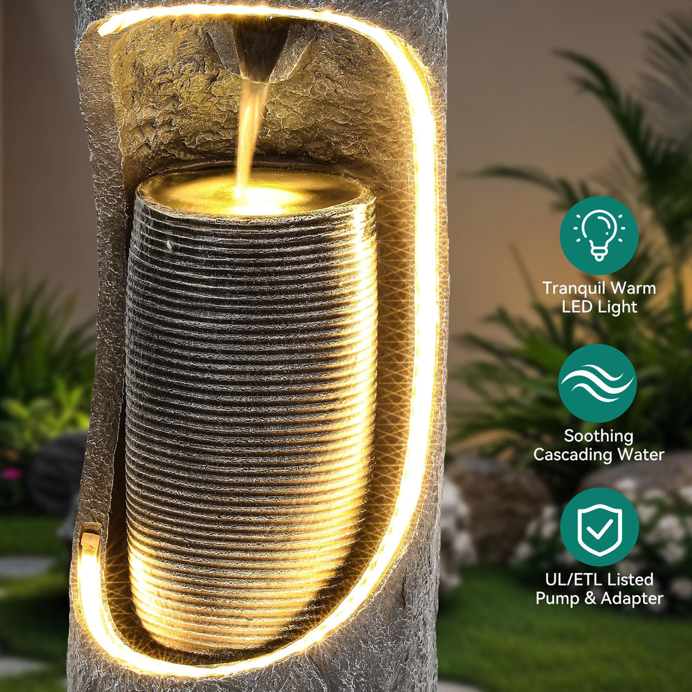 Ultym detalle de textura en resina y fibra, resistente a la intemperie