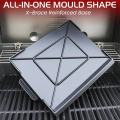Unidanho asas ergonómicas seguras para manipular la plancha caliente