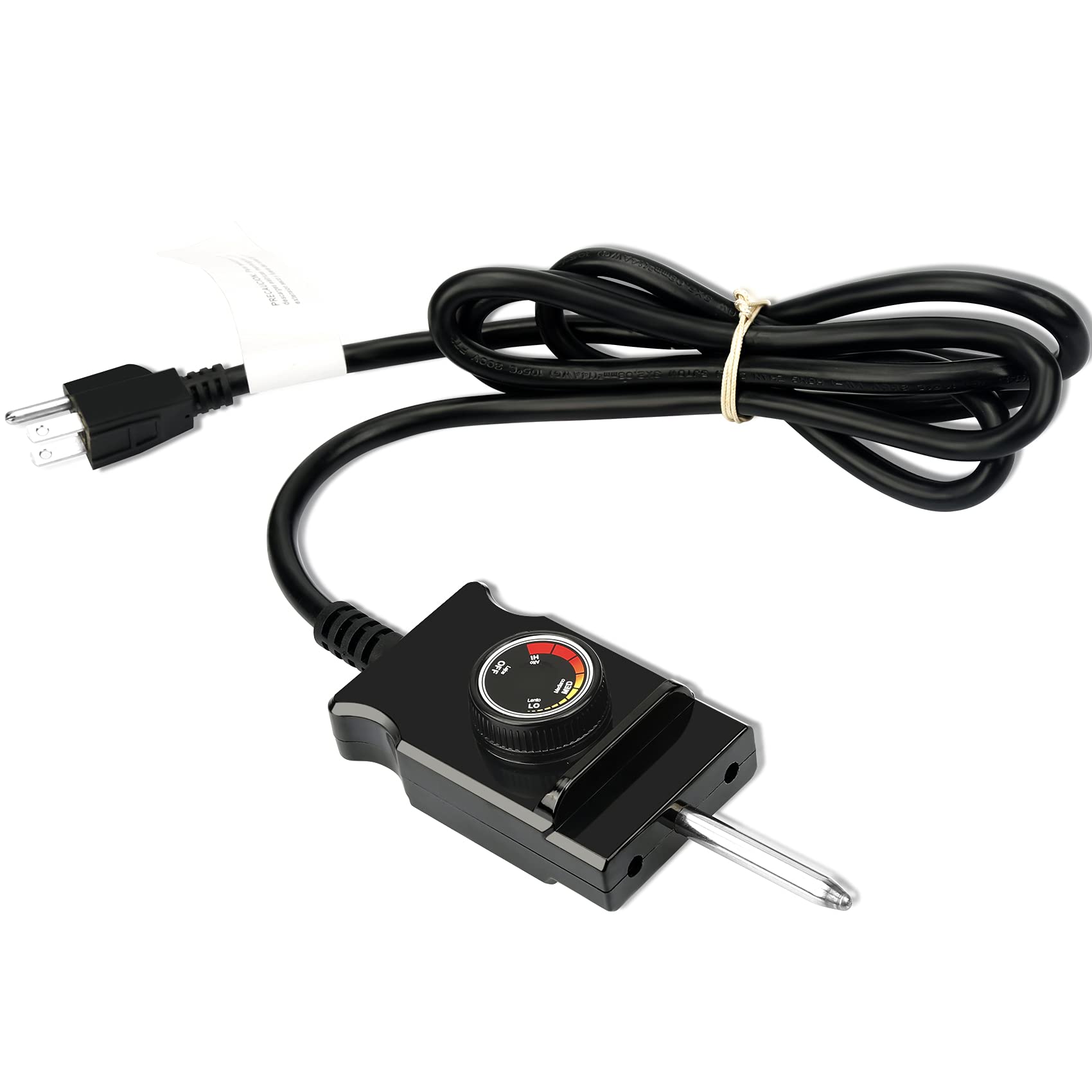Unidanho cable frontal con perilla y enchufe, reemplazo fiable