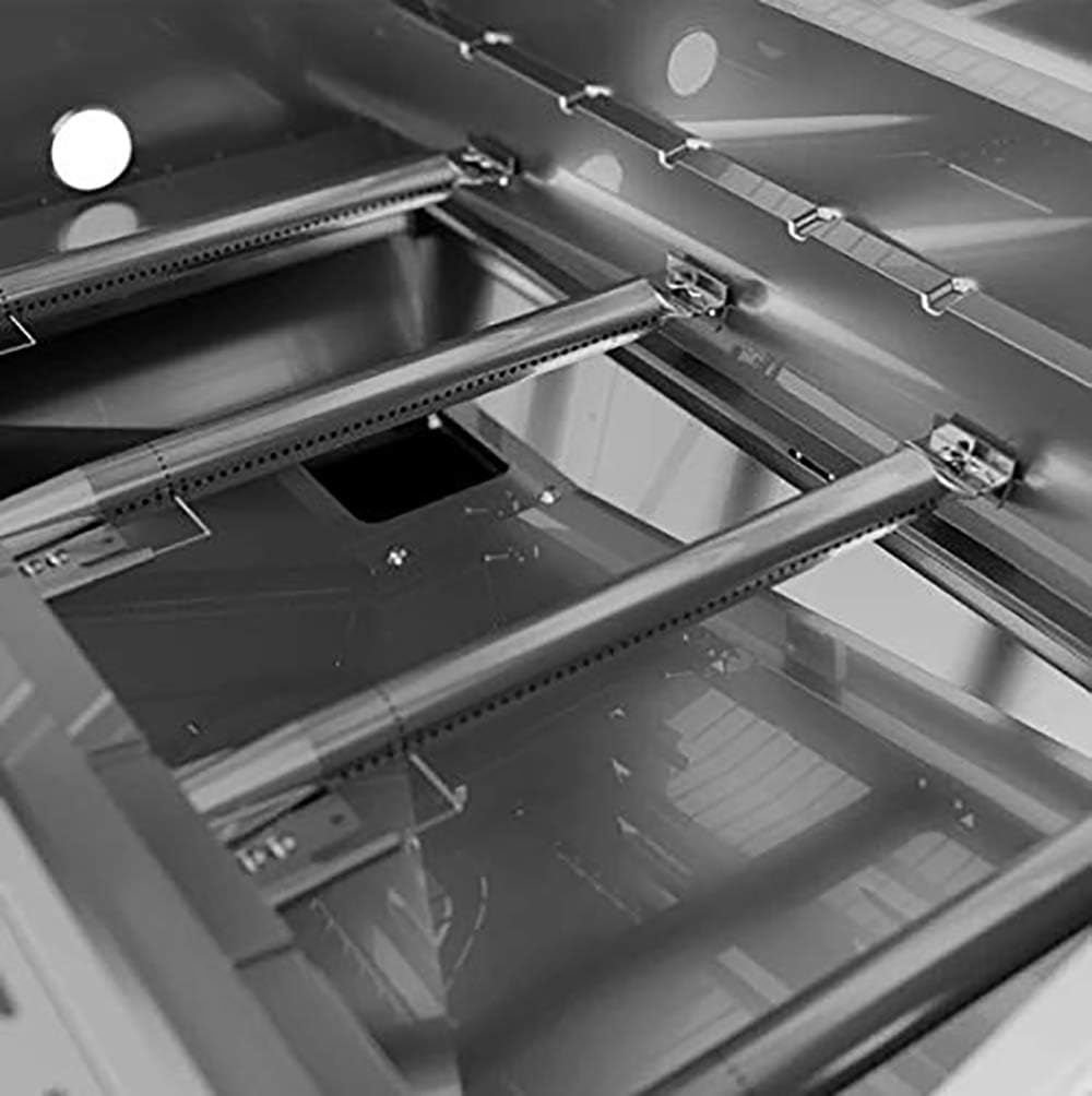 Uniflasy detalle de la placa térmica que distribuye calor y protege quemadores