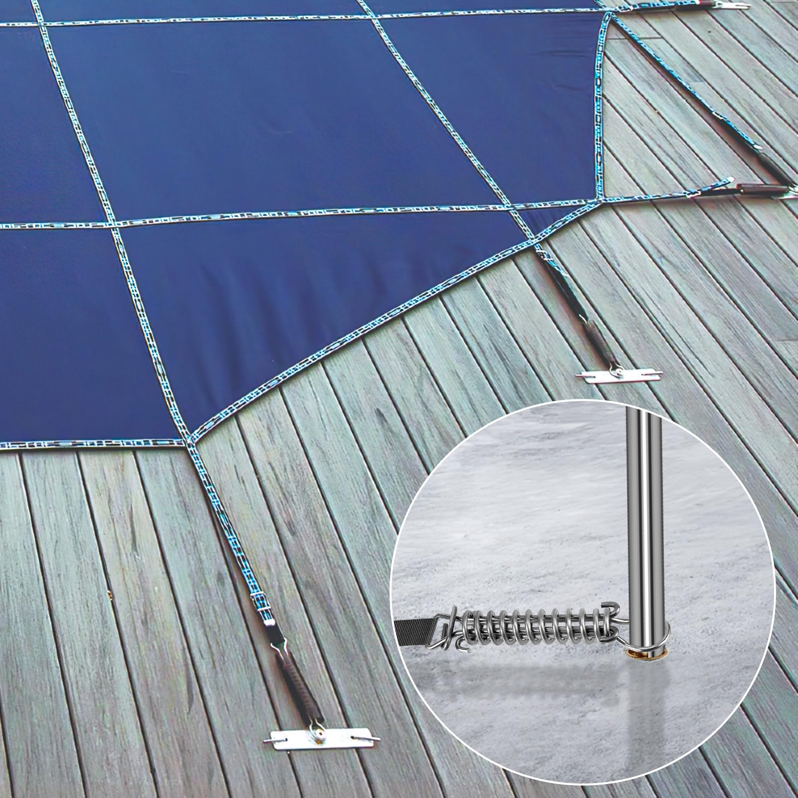 UQM herramienta en entorno de piscina mostrando uso práctico seguro