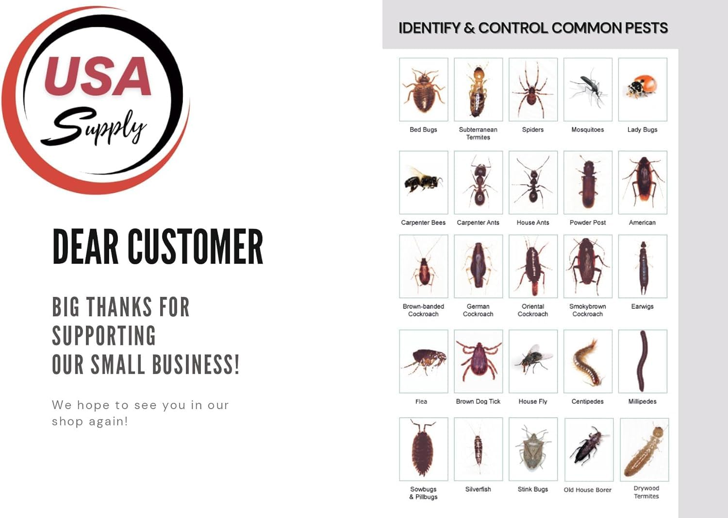 USA Supply guantes premium y tarjeta ID mostrando seguridad y registro