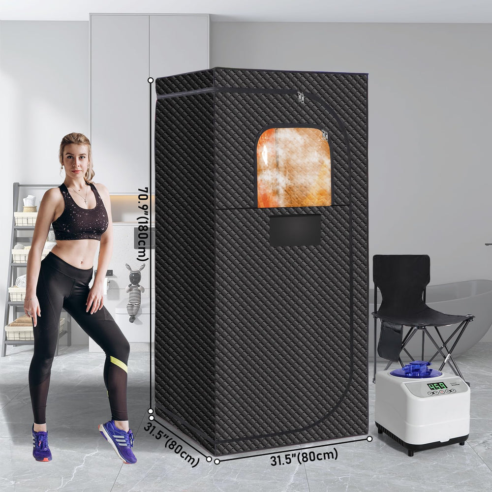 Veloqore sauna en salón creando ambiente cálido y relajante