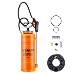 VEVOR pulverizador frontal mostrando tanque robusto y capacidad grande