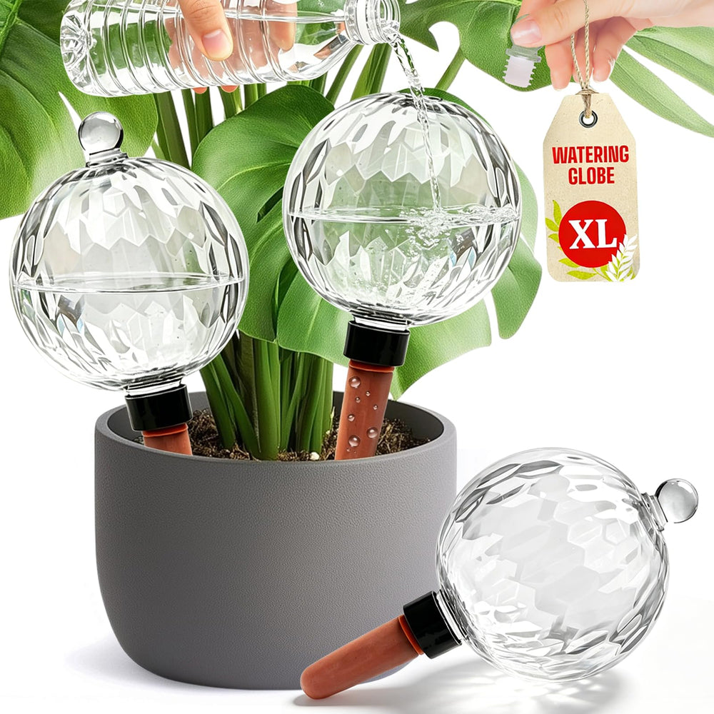 Vividaire globo frontal mostrando diseño cristal y gran capacidad